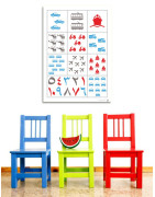 Arabic Number Counting Print