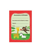 A5 Awesome Attitude Praise Pad