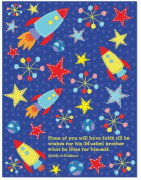 Space Rocket Exercise Notebook