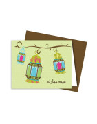 Eid Mubarak Card - Arabic script