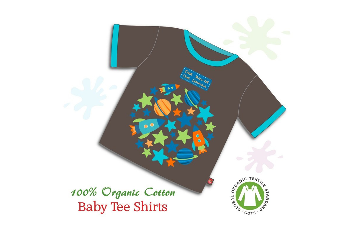 Organic Cotton Tee Shirt - Boy