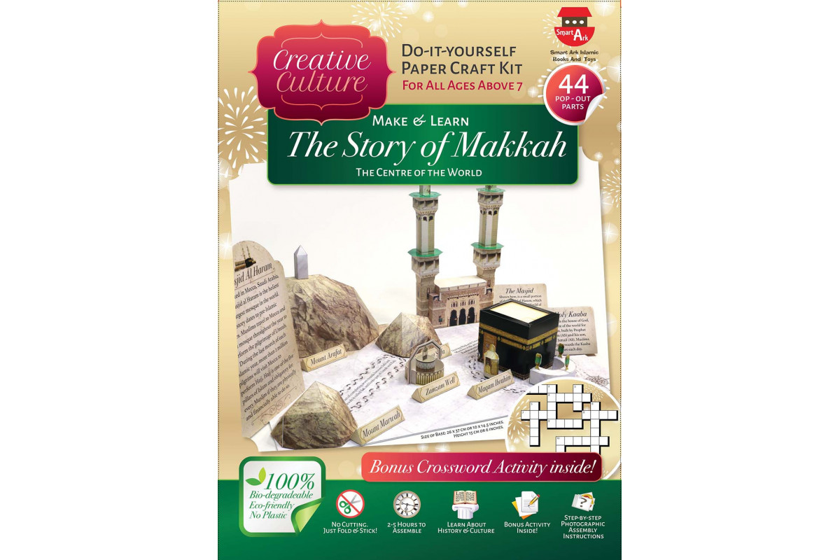 DIY Paper Craft Kit - The Story Of Makkah, Masjid Al Haram.