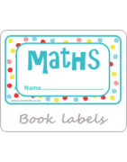 Exercise Book Labels