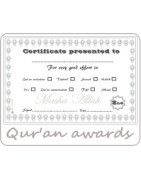 Quran Awards Certificate