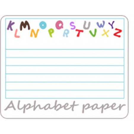 Alphabet Paper English