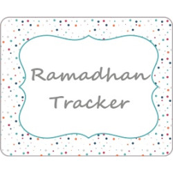 Ramadan Good Deeds Tracker