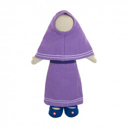 Fair trade girl doll set - Ayesha Muslim Girl