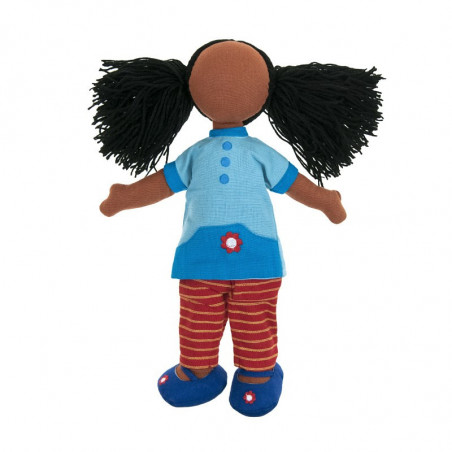 Fair trade girl doll set - Hannah Muslim Girl